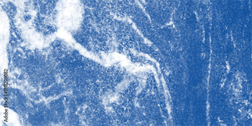 Vibrant blue background with abstract white marble-like veins and a speckled texture, evoking a sense of natural stone or a fluid artistic effect with subtle variations