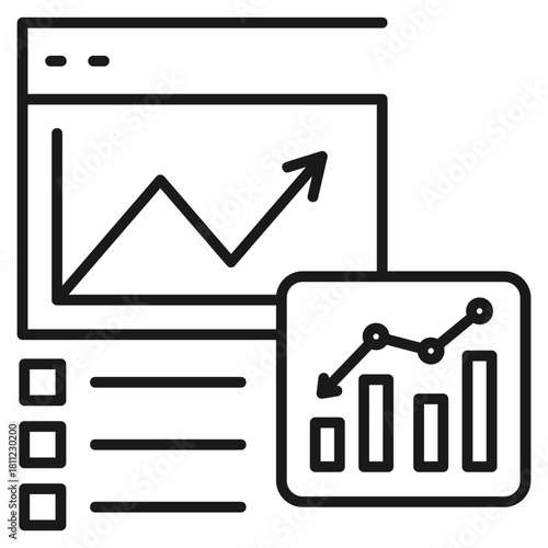 Inrement Plan Outline Icon