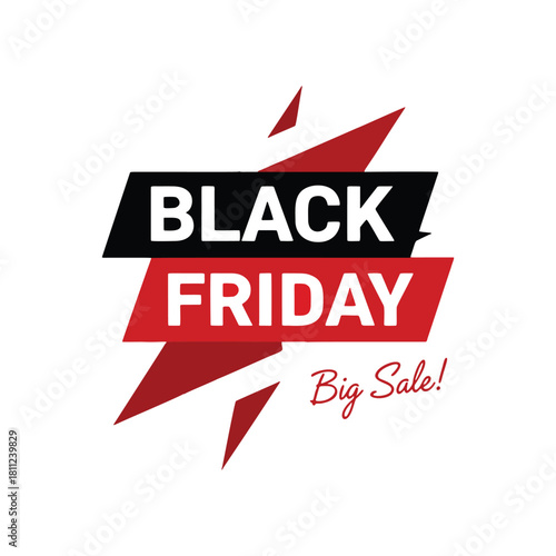 Black Friday big sale promotion banner for your marketing campaign