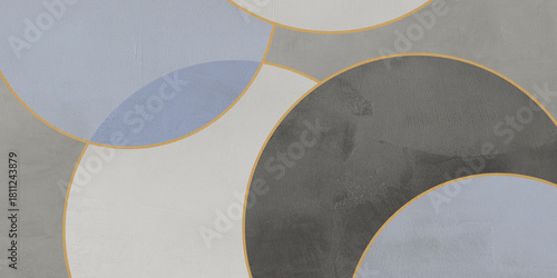 Fototapeta Naklejka Na Ścianę i Meble -  Geometric Natural Texture Decor