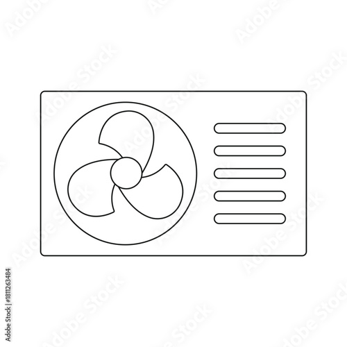 illustration of air conditioning unit
