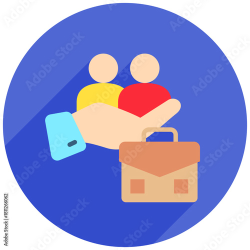 Humility Mini Illustration Icon. Use For Modern Concept, Print, Ui, Ux Kit, Web And App Development. Vector Related To Business Finance, Management And More