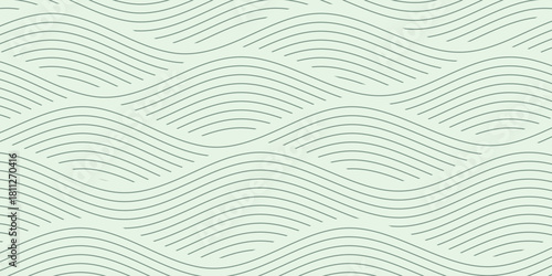 farm green banner, organic abstract background with fields. wavy green lines, natural organic products. ecology background. striped farmer green Pattern