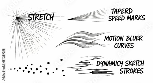 Dynamic Sketch Strokes and Motion Blur Curves A Guide to Creating Stunning Visual Effects