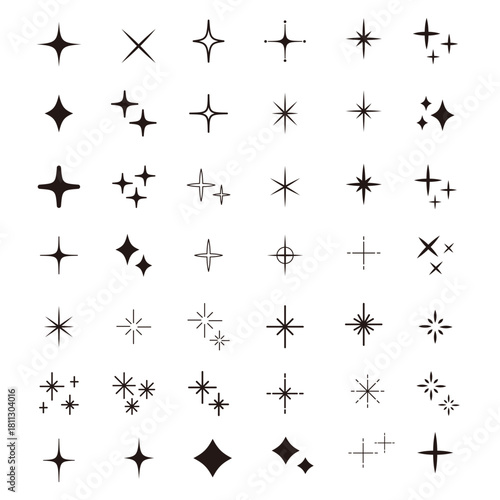 光のアイコンセット