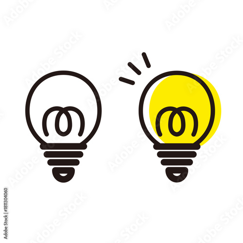 電球アイコンセット