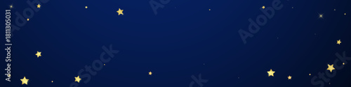 Magic stars vector overlay.  Gold stars scattered