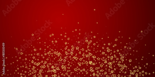 Christmas stars vector overlay.