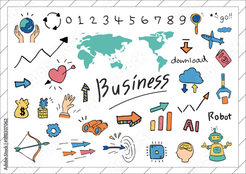 ビジネスシーンアナログ素材集