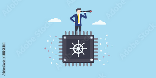 Visionary leader on kubernetes platform sees future opportunities and growth