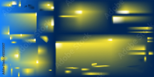 Gold neon divider lines set. Yellow glowing horizontal stripes collection. Fluorescent golden light streak with sparks and sparkles pack. Shining laser beams. Vector elements for poster, banner, decor