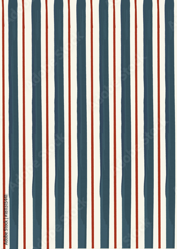 Hand drawn, hand painted PNG christmas classic plaid stripes background for cards, posters, invitations, banners. Quirky whimsical style