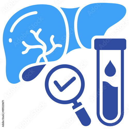 Liver Function Test Icon