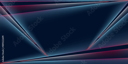 Coloured neon lights dark background vector design in eps 10