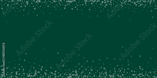 Concept of school background. White chalk numbers