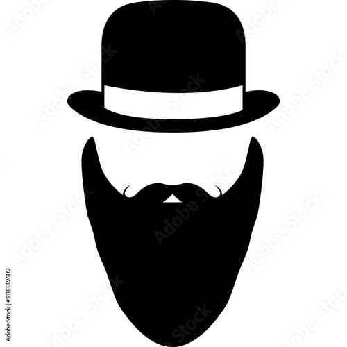 Vintage Gentlemant Mustasche