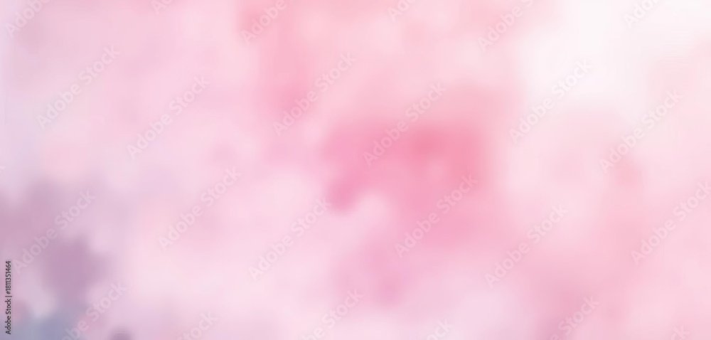 Fototapeta premium Blurred pastel watercolor wash, soft focus, dreamy ethereal texture, fantasy, flowing