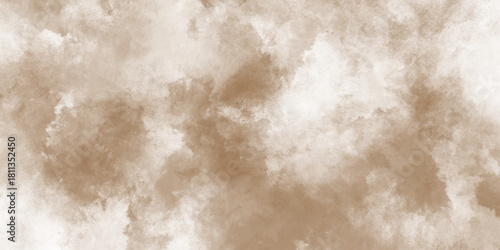 abstract light brown splashed watercolor background panorama, oil painting grunge texture,brown watercolor stains for antique paper designs, elegant soft beige cream neutral abstract,