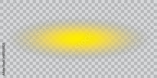 abstract background with yellow circles. Vector transparent sunlight with sun glare. Overlay, Sun rays and glare, Sun, sunrays, light transitions, lens flare, light leaks and glare in PNG format. PNG 