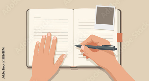 Write down your plans in a notebook, jotting down ideas, or journaling your thoughts with a pen in hand, and capture memories with photos