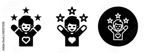 Enjoying Icon Collection Glyph & Mixed Style