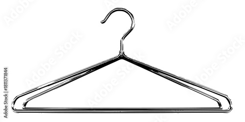 Elegant Iron - Fashionable Symbol Pure Simplicity | Clean, isolated vector art for creative projects.