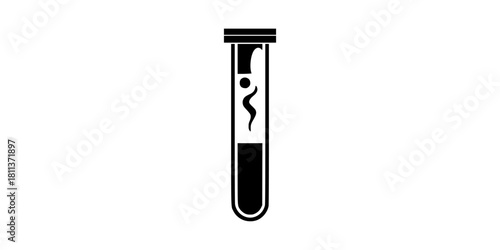 Monochrome : Tube Pure Imagination | Clean, isolated vector art for creative projects.