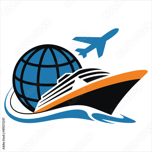 Global travel cruise air plane