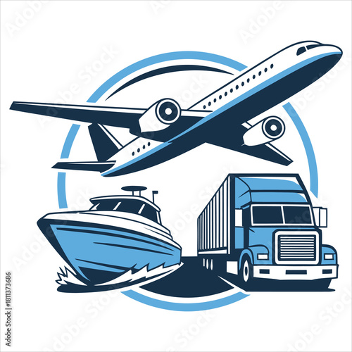 Global logistics transport modes