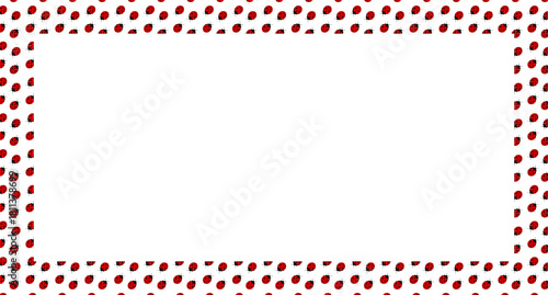 Candy cane christmas frame with blank space. Christmas border frame. Merry Christmas Candy cane rectangle frame card elements decoration. New Year picture frame ribbon. Xmas striped border