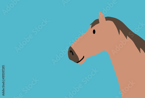 馬, 年賀状, 正月, 和風, 和柄, うま, 動物, イラスト, 干支, 年末, 新年, ベクター