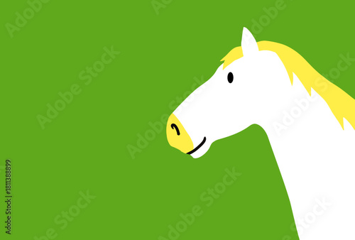 馬, 年賀状, 正月, 和風, 和柄, うま, 動物, イラスト, 干支, 年末, 新年, ベクター, シルエット