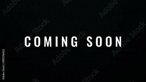 Anticipate the Excitement Coming Soon, Awaited Announcement 4K Motion Animation