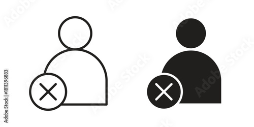 Remove user icons of black colored in various styles