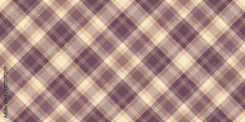 Various seamless fabric background, random plaid check texture. Pillow pattern tartan textile vector in light and pastel colors.