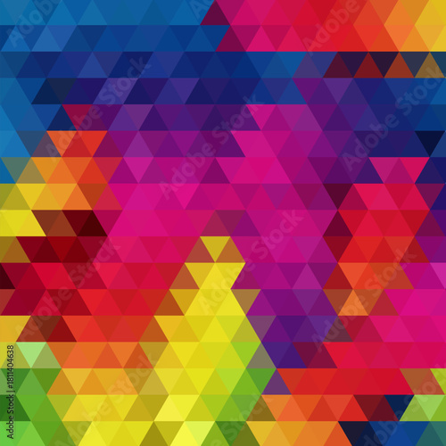 abstract triangular color background. polygonal style. eps 10