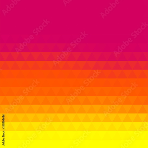 Bright abstract illustration. orange triangles. eps 10