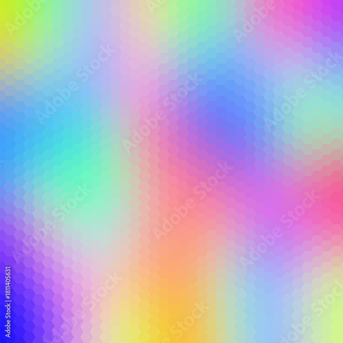 colorful hexagonal background. polygonal style. eps 10
