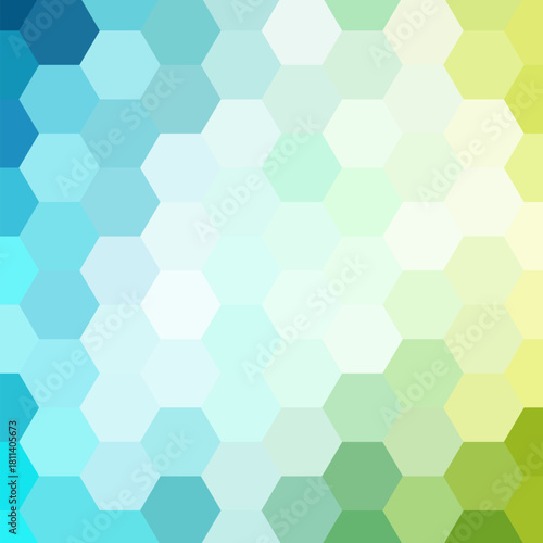 abstract vector colorful hexagonal . geometric design. eps 10