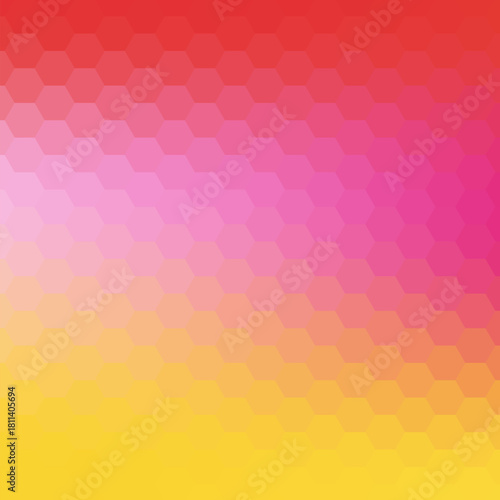 color hexagon background. modern colorful background for presentations. eps 10