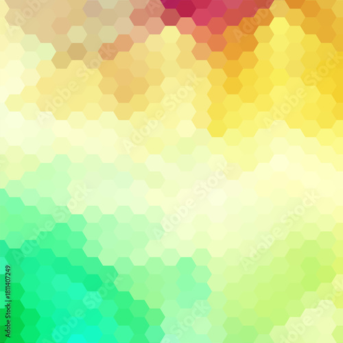 pastel hexagon background. vector illustration. eps 10