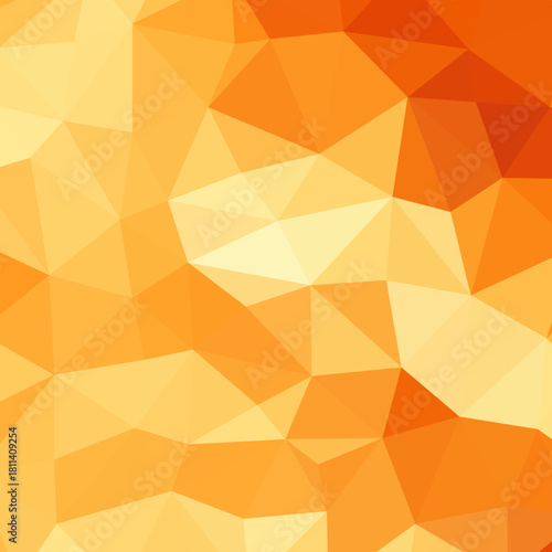 orange triangular background. colorful abstract background for presentation, brochure. eps 10