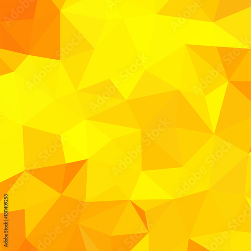 Abstract vector yellow triangular background. polygonal style. eps 10
