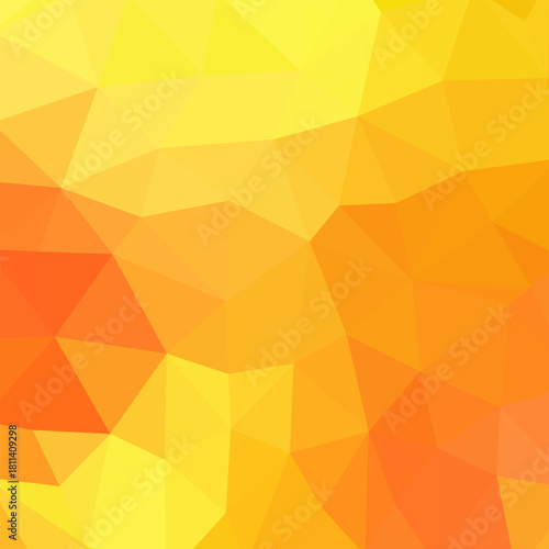 triangle background. orange geometric design. eps 10