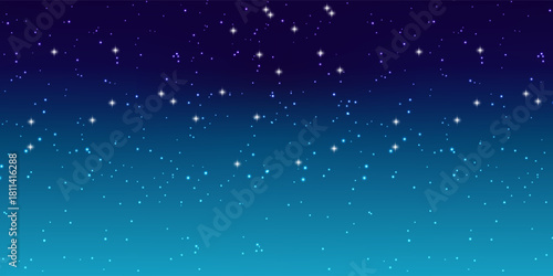 Star universe background, Stardust in deep universe, Milky way galaxy, Vector Illustration.