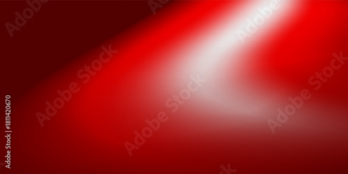 An abstract background features a gradient of red and dark red colors, creating a smooth, wave-like transition. Eps 10