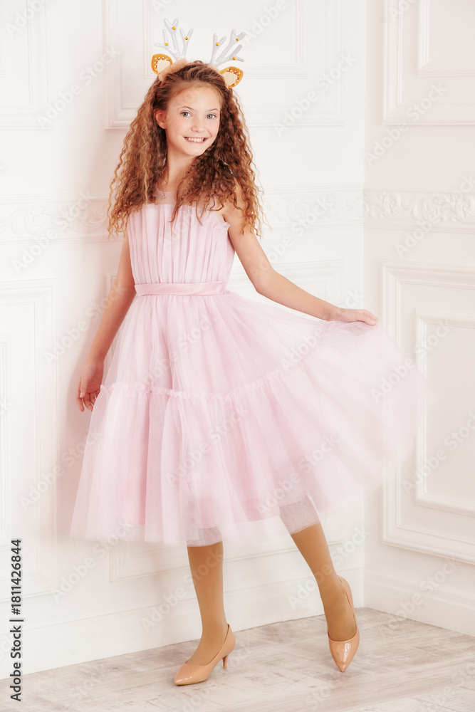 Naklejka premium Blush Fairy Elegance