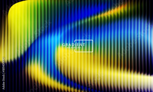 Futuristic neon gradient pattern with diagonal glowing lines blending smooth and radiant colors. Minimalistic abstract dark background perfect for creative digital tech designs. Vector illustration 