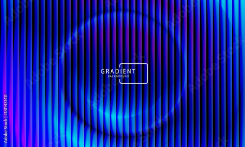 Futuristic neon gradient pattern with diagonal glowing lines blending smooth and radiant colors. Minimalistic abstract dark background perfect for creative digital tech designs. Vector illustration 
