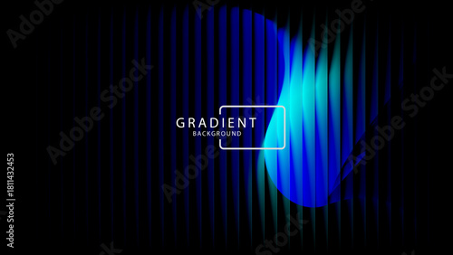 Futuristic neon gradient pattern with diagonal glowing lines blending smooth and radiant colors. Minimalistic abstract dark background perfect for creative digital tech designs. Vector illustration 